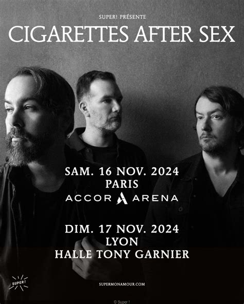 Cigarettes After Sex In Concert At Paris Accor Arena In November 2024 Sortiraparis
