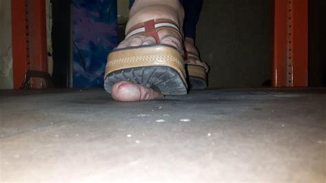 Bbw Cockbox Trample Wearing Wedge Sandals XHamster