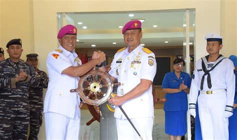 Brigjen TNI Mar Harry Indarto Resmi Jabat Danlantamal III