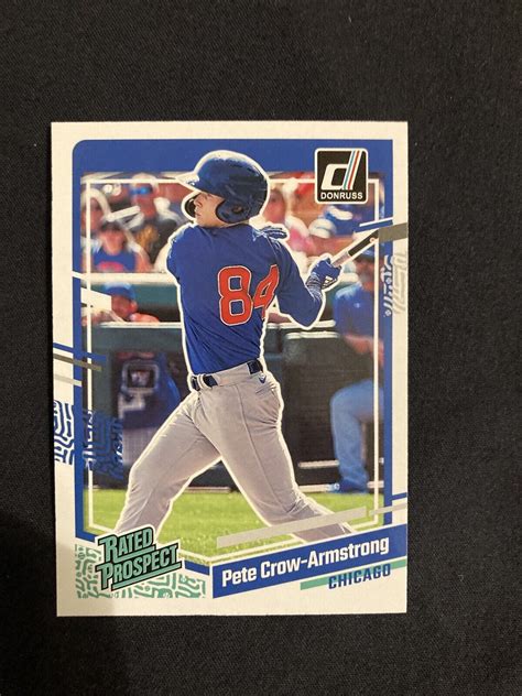 Pete Crow Armstrong 2023 Donruss Rated Prospect Card 60 EBay