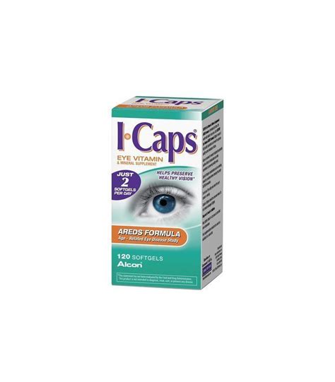 Icaps Areds Formula Eye Vitamin And Mineral Supplement