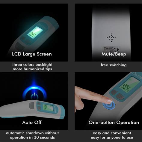 Berrcom Non Contact Infrared Forehead Thermometer Digital Temperature