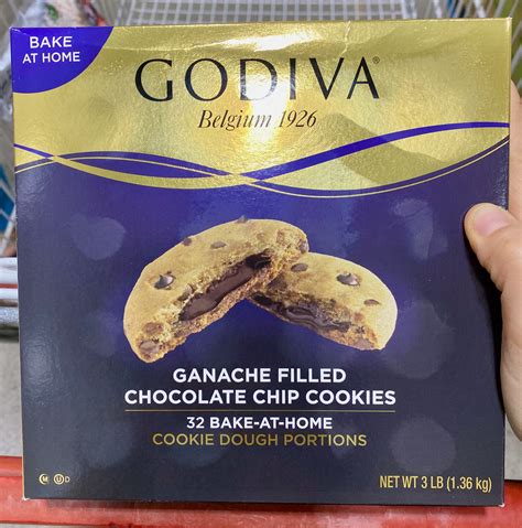 Godiva Ganache Filled Chocolate Chip Cookies Hawai I Costco Finds