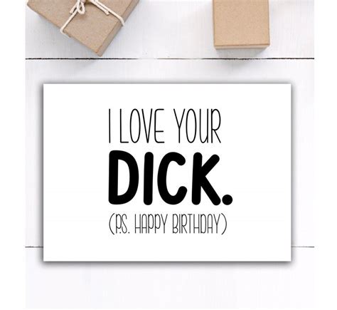 Funny Sex Happy Birthday Card For Boyfriend Boyfriend Birthday Etsy