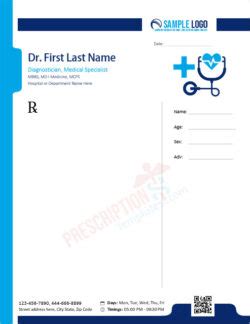 5 Free Prescription Pad Designs For Diagnosticians In MS Word