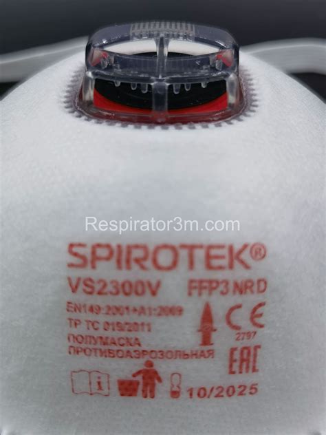 Средства защиты Respirator3m.com: респиратор - маска spirotek vs2300v ...