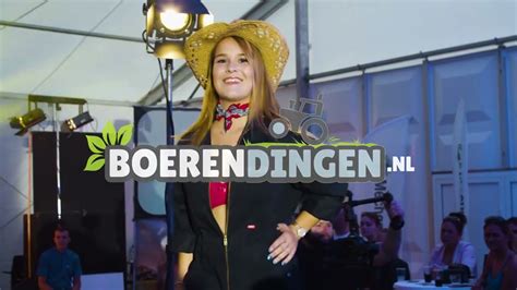 Miss Boerin Verkiezing H Ken Hakselen Youtube