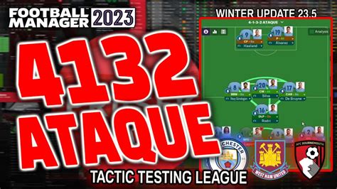 Fm Tactic Testing League V Ataque Football Manager