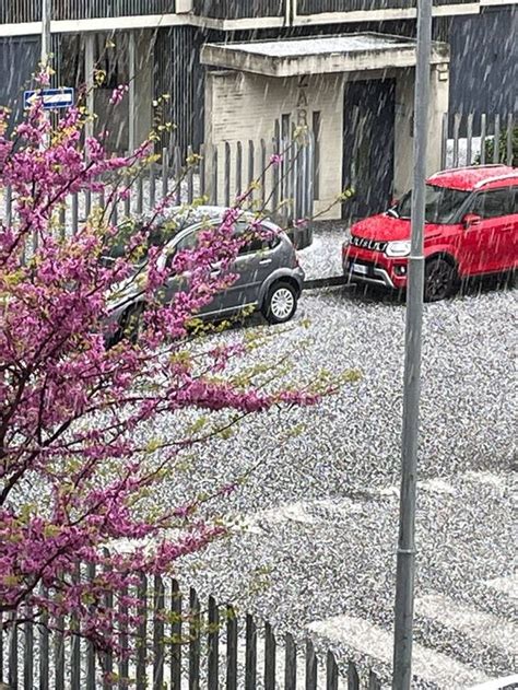 Maltempo Piemonte Torna La Neve Nellalessandrino Grandine Nel