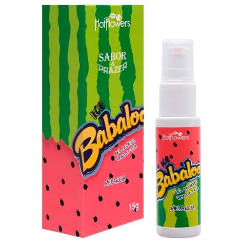 Babaloo Ice Melancia Hot Flowers Fetiches Sexy Boutique