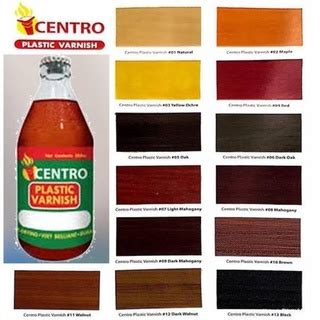 CENTRO PLASTIC VARNISH | Shopee Philippines