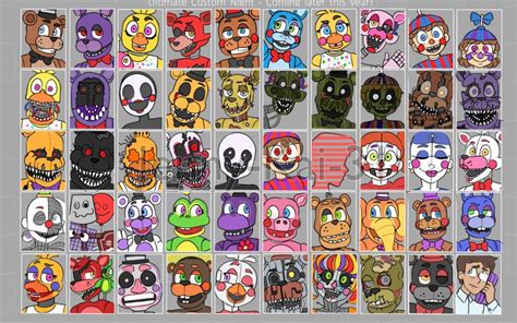 Ultimate Custom Night Proceso De Dibujo Fnaf Amino Espa Ol Amino