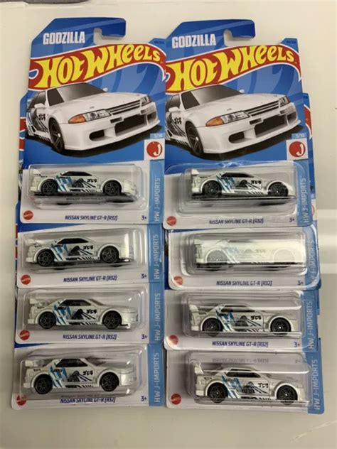 Hot Wheels Nissan Skyline Gt R R Godzilla Hw J Imports New Hot Sex