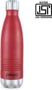 Pexpo Echo Delux Hot Cold Isi Certified Insulated Thermosteel Water Bottle Ml Flask