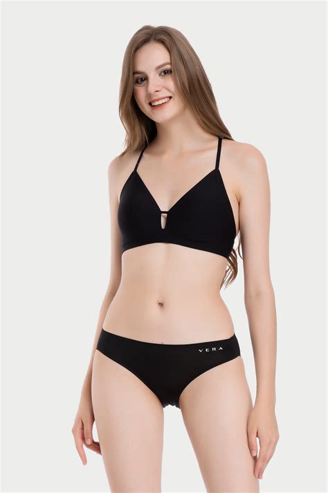 Quần lót Bikini nữ Vera seamless trơn V0547 Vera Vietnam
