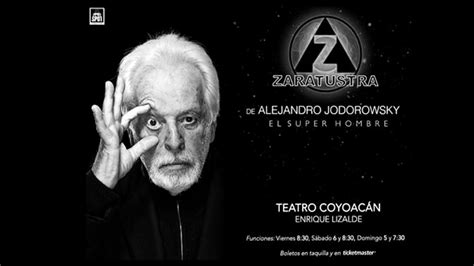 Zaratustra Teatro Coyoac N Enrique Lizalde Youtube