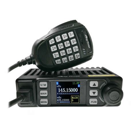 Anytone At Uv Dual Band Mobile Radio Is A Rugged Watt Radio