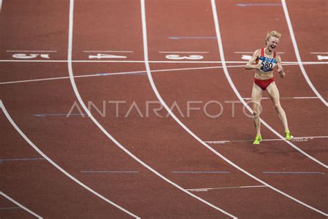 Atletik Lari Meter Putri Final Antara Foto