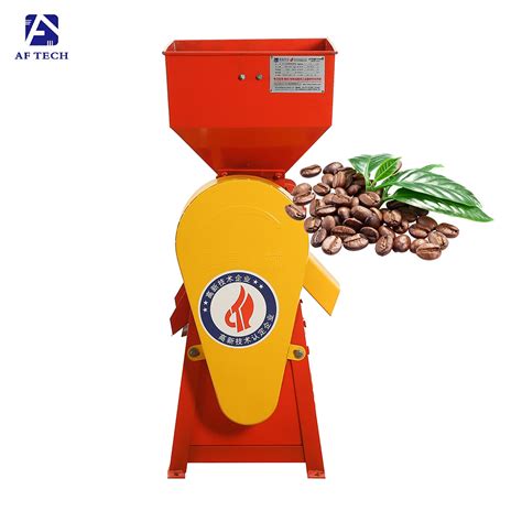 Electric Fresh Coffee Bean Huller Peeler Kg H Red Fruit Peeling