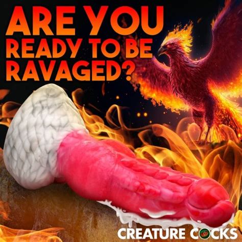 Creature Cocks Resurrector Phoenix Squirting Silicone Dildo Sex Toys At Adult Empire