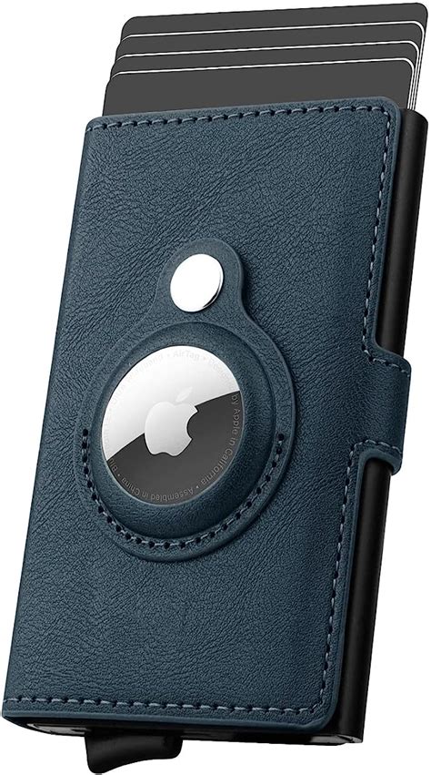 Wallfid Porte Cartes De Cr Dit Airtag Wallet Pour Hommes Porte Cartes