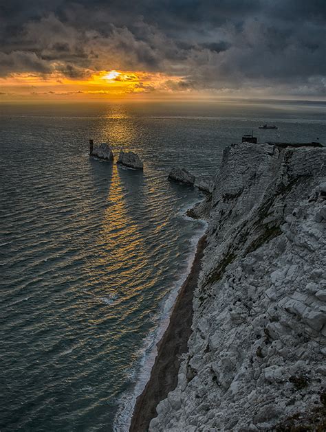 Needles NCI Isle of Wight » Needles Sunset by Isle of Wight ...