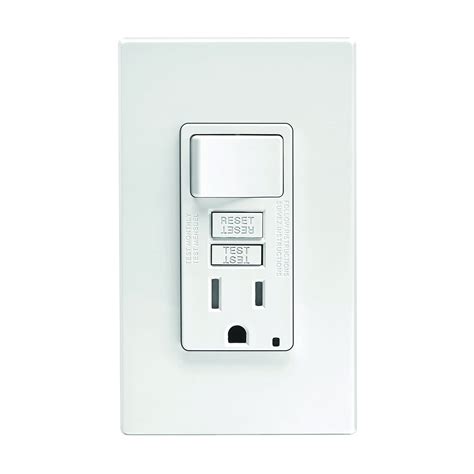 Leviton Gfrbf W Smartlockpro Self Test Slim Blank Off