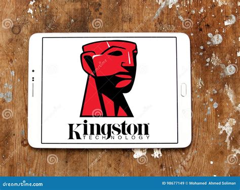 Kingston Technology Corporation Logo Editorial Stock Image - Image of ...