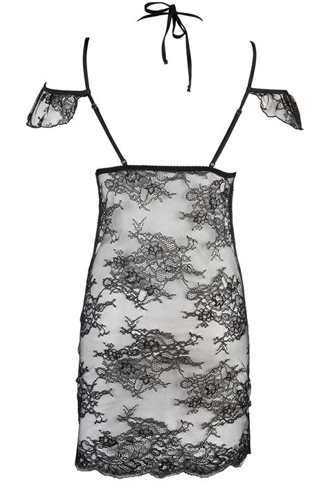 Babydoll Aus Bl Tenspitze Schwarz Babydolls Club Hot Fashion Odretto Highheels