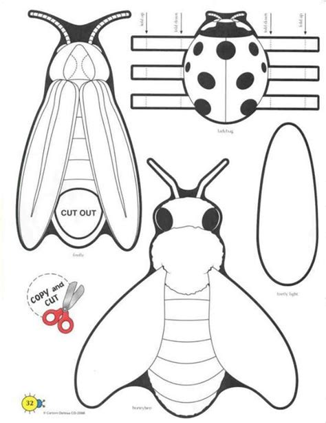 Free Printable Firefly Craft Template Artofit