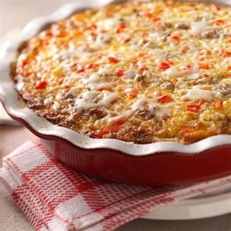 Monterey Sausage Pie Recipe How To Make It Taste Of Home