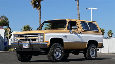 1988 Chevrolet K5 Blazer For Sale At Auction Mecum Auctions