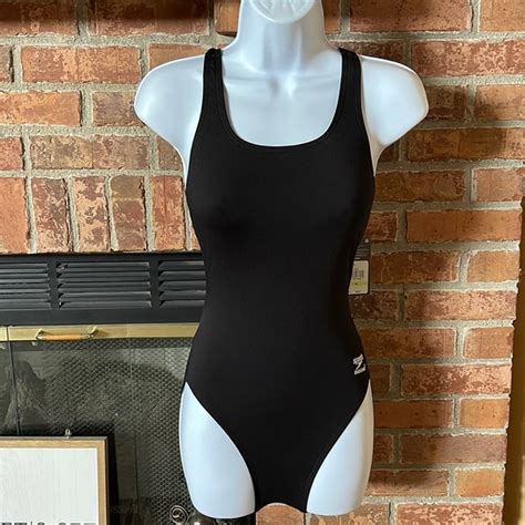 Speedo Swim Nwt Speedo Endurance Black Swimsuit Poshmark