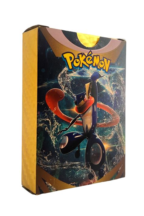 UDATOYS Pokemon Vmax Oyun Kartı Kabartma Card Fosforlu Kartları 55 Adet