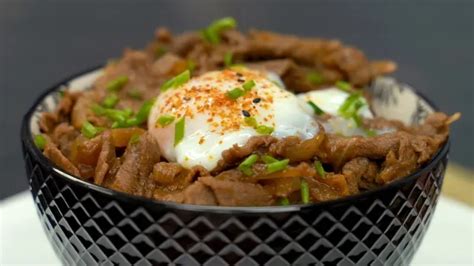 Delicioso Gyudon La Aut Ntica Receta Japonesa Para Preparar Un Taz N