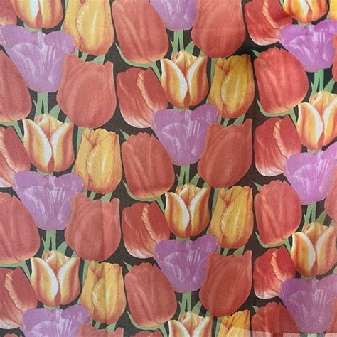 Holland Accessories Vintage Kemtrade Holland Red Orange Tulip