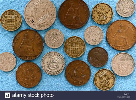 One Penny Coin Pre Decimal High Resolution Stock Photography And Images