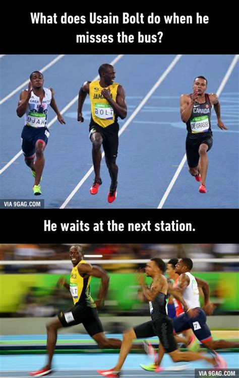 Hilarious Top 10 Usain Bolt Memes In The 2016 Olympics