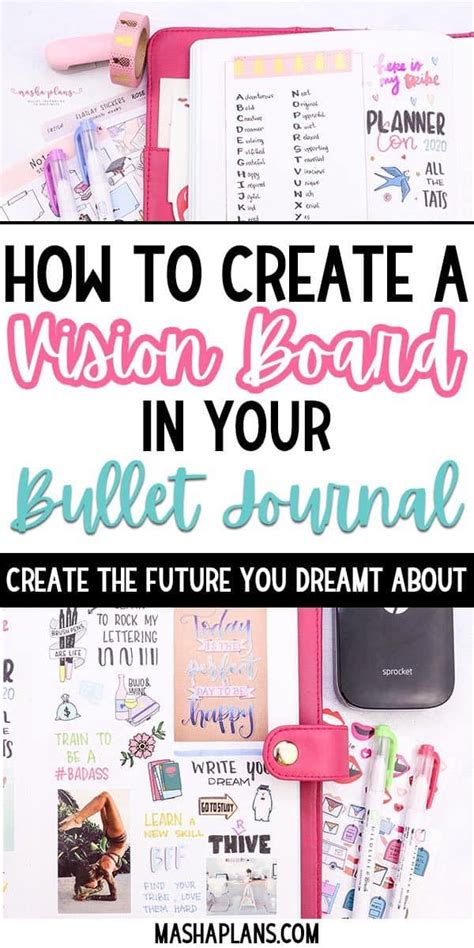 Set Out Your Yearly Goals With A Powerful Vision Board In Your Bullet