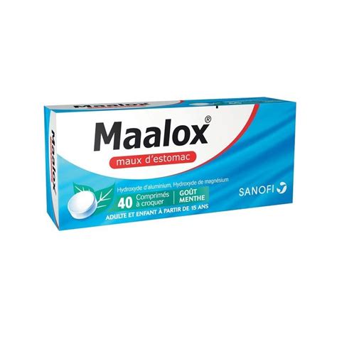 MAALOX MAUX D ESTOMAC comprimé à croquer