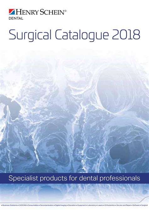 Henry Schein Dental Surgical Catalogue 2018 by HenryScheinUK - Issuu