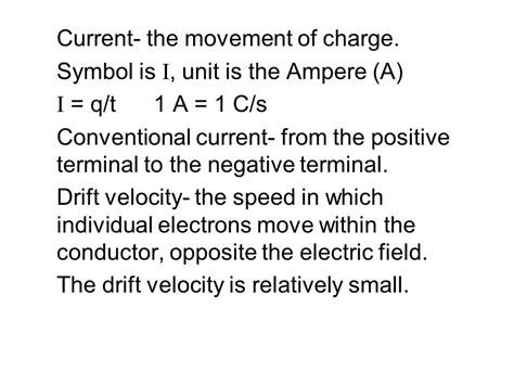 Ampere Symbol