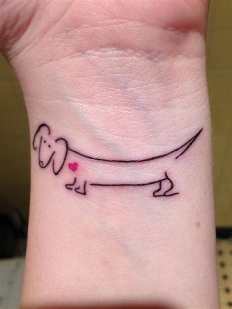 The 23 Coolest Dachshund Tattoo Designs In The World