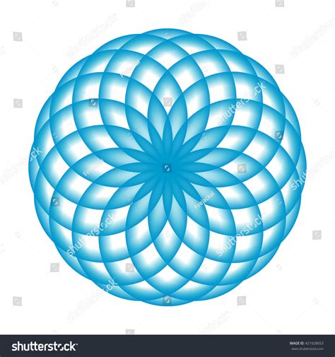 Abstract Vector Illustration Sacred Geometry Stock Vector Royalty Free 421928653 Shutterstock