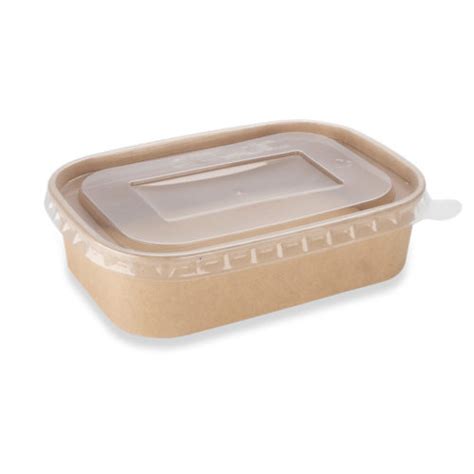 Kraft Rectangular Chilled Food Container 750ml Westpak