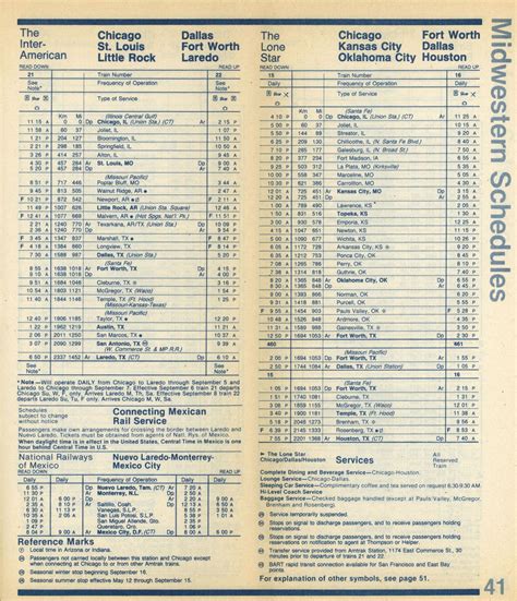 How to read the complex amtrak train schedules timetables 16