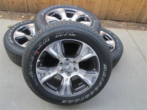 20 DODGE RAM 1500 Laramie Factory Wheels Rims Tires 6 Polished