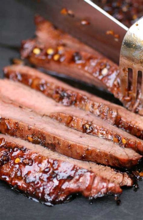 Soy Glazed Flank Steak Recipe Flavorite