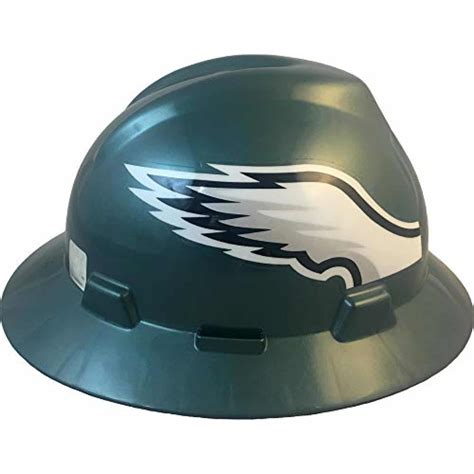 Msa 10194778 Nfl V Gard Full Brim Hard Hat Philadelphia Eagles