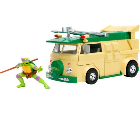 Jada Teenage Mutant Ninja Turtles Tv87 Hwr Party Wagon W Donatello